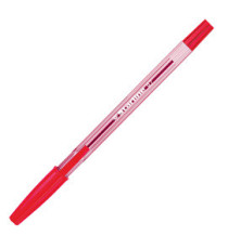 Penna a sfera con cappuccio  - punta fine 0,7mm  - rosso - Starline -  conf. 50 pezzi