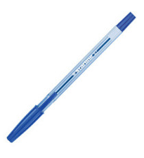 Penna a sfera con cappuccio  - punta fine 0,7mm - blu - Starline -  conf. 50 pezzi