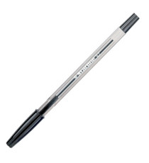 Penna a sfera con cappuccio - punta fine 0,7mm  - nero - Starline - conf.50 pezzi