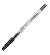 Penna a sfera con cappuccio - punta media 1,0mm - nero  - Starline -  conf. 50 pezzi