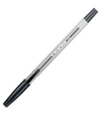 Penna a sfera con cappuccio - punta media 1,0mm - nero  - Starline -  conf. 50 pezzi