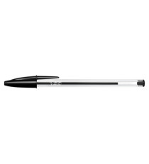 Penna a sfera Cristal  - punta media 1,0mm - nero - Bic - conf.  90+10 pezzi