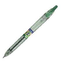 Penna a sfera scatto B2P Ecoball BeGreen - punta 1.0 mm - verde - Pilot