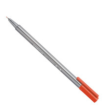 Penna Fineliner triplus  - tratto 0,30mm - rosso - Staedtler Penna Fineliner triplus  - tratto 0,30mm - rosso - Staedtler