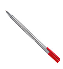 Penna Fineliner triplus - tratto 0,30mm - rosso  - Staedtler Penna Fineliner triplus - tratto 0,30mm - rosso  - Staedtler