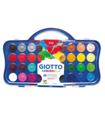 Pastiglie Acquerelli  - ø 30mm - Giotto -  36 pastiglie