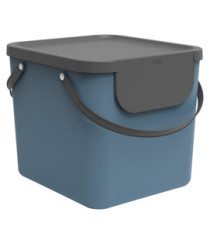 Pattumiera Albula - 40 L - blu horizon - Rotho Pattumiera Albula - 40 L - blu horizon - Rotho
