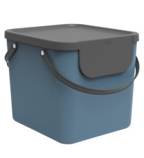 Pattumiera Albula - 40 L - blu horizon - Rotho Pattumiera Albula - 40 L - blu horizon - Rotho