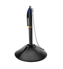 Pen Desk 4 refills - punta 1,0mm - blu  - Bic