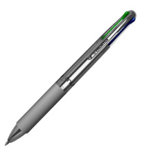 Penna a sfera 4 Multi Chrome - punta 1,00 mm - 4 colori - old silver - Osama Penna a sfera 4 Multi Chrome - punta 1,00 mm - 4 colori - old silver - Osama