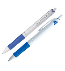 Penna a sfera a scatto Acroball Pure White Begreen - punta 1,0mm - blu - Pilot Penna a sfera a scatto Acroball Pure White Begreen - punta 1,0mm - blu - Pilot