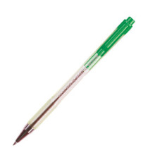 Penna a sfera a scatto BP S Matic - punta fine 0,7 mm - verde - Pilot