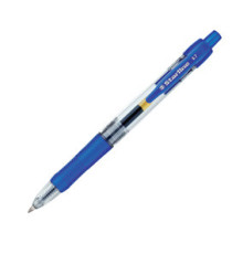 Penna a sfera a scatto con inchiostro gel - punta fine 0,7mm - blu - Starline