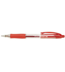 Penna a sfera a scatto Easy gel - tratto 0,5mm - rosso - Tratto Penna a sfera a scatto Easy gel - tratto 0,5mm - rosso - Tratto
