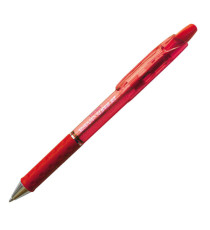 Penna a sfera a scatto Feel It - punta 1,0mm - rosso - Pentel