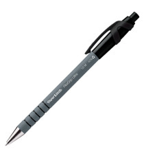Penna a sfera a scatto Flexgrip Ultra  - punta 1,0mm - nero - Papermate - conf. 30+6 pezzi
