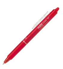 Penna a sfera a scatto Frixionball Clicker  - punta 0,7mm - rosso - Pilot Penna a sfera a scatto Frixionball Clicker  - punta 0,7mm - rosso - Pilot