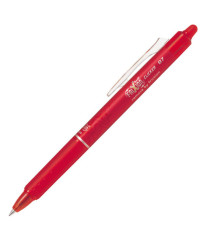 Penna a sfera a scatto Frixionball Clicker  - punta 0,7mm - rosso - Pilot Penna a sfera a scatto Frixionball Clicker  - punta 0,7mm - rosso - Pilot