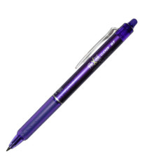 Penna a sfera a scatto Frixionball Clicker - punta 0,7mm - viola - Pilot Penna a sfera a scatto Frixionball Clicker - punta 0,7mm - viola - Pilot