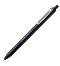 Penna a sfera a scatto iZee - punta 0,7 mm - nero - Pentel