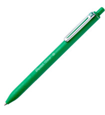 Penna a sfera a scatto iZee - punta 0,7 mm - verde - Pentel