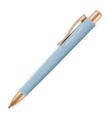 Penna a sfera a scatto Poly Ball - punta 0,7 mm - fusto sky blue - Faber-Castell Penna a sfera a scatto Poly Ball - punta 0,7 mm - fusto sky blue - Faber-Castell