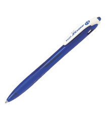 Penna a sfera a scatto Rexgrip Begreen - punta 1,6mm - blu  - Pilot Penna a sfera a scatto Rexgrip Begreen - punta 1,6mm - blu  - Pilot