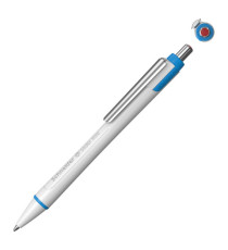 Penna a sfera a scatto Xite - punta XB  - rosso - Schneider