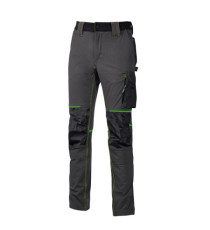 Pantalone da lavoro Atom - taglia M - grigio/verde - U-Power