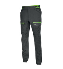 Pantalone da lavoro Horizon - taglia L - nero/verde - U-Power