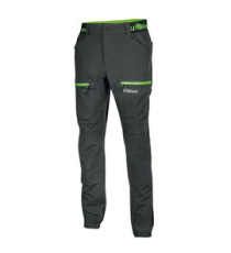 Pantalone da lavoro Horizon - taglia M - nero/verde - U-Power