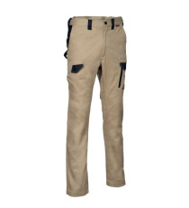 Pantalone Jember Super Strech - taglia 52 - corda/nero - Cofra Pantalone Jember Super Strech - taglia 52 - corda/nero - Cofra