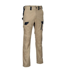 Pantalone Jember Super Strech - taglia 52 - corda/nero - Cofra