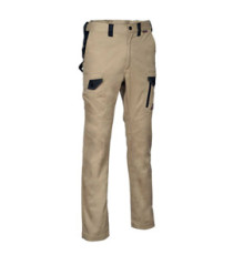 Pantalone Jember Super Strech - taglia 54 - corda/nero - Cofra Pantalone Jember Super Strech - taglia 54 - corda/nero - Cofra