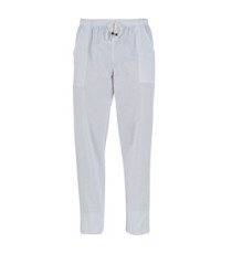 Pantalone Pitagora - unisex - taglia L - bianco - Giblor's