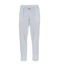 Pantalone Pitagora - unisex - taglia L - bianco - Giblor's