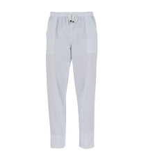 Pantalone Pitagora - unisex - taglia L - bianco - Giblor's