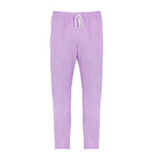Pantalone Pitagora - unisex - taglia L - lilla chiaro - Giblor's