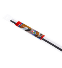 Paraspifferi per porte STAFF - con spazzola fissa - 100 cm - pvc rigido - bianco - Geko Paraspifferi per porte STAFF - con spazzola fissa - 100 cm - pvc rigido - bianco - Geko