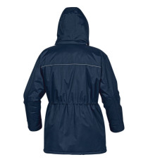 Parka Helsinki2 per freddo estremo - taglia M - poliestere - blu - Deltaplus Parka Helsinki2 per freddo estremo - taglia M - poliestere - blu - Deltaplus