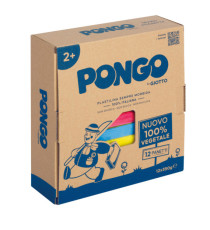 Pasta Pongo - panetto 350 gr - colori assortiti - Giotto - conf.12 pezzi