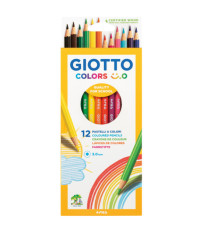 Pastelli colorati Colors 3.0 - diametro mina 3 mm - Giotto - astuccio 12 pezzi
