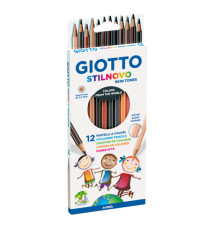 Pastelli colorati Stilnovo skin tones - diametro mina 3,3 mm - Giotto - astuccio 12 pezzi Pastelli colorati Stilnovo skin tones - diametro mina 3,3 mm - Giotto - astuccio 12 pezzi