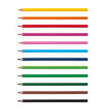 Pastelli Elios - mina 3 mm - con temperamatite - Fila - astuccio 24 pezzi