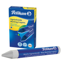 Pastello industriale 762 - bianco - Pelikan - scatola 12 pezzi Pastello industriale 762 - bianco - Pelikan - scatola 12 pezzi