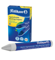 Pastello industriale 762 - bianco - Pelikan - scatola 12 pezzi Pastello industriale 762 - bianco - Pelikan - scatola 12 pezzi
