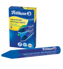 Pastello industriale 762 - blu - Pelikan - scatola 12 pezzi