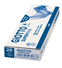 Pastello Supermina - mina 3,8 mm - blu avio 26 - Giotto Pastello Supermina - mina 3,8 mm - blu avio 26 - Giotto