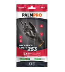 Guanti mechanical Safety Palmpro 253 - taglia M - nero - Icoguanti