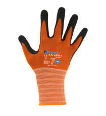 Guanti mechanical Safety Palmpro Xtraflex Prime 213 -  taglia M - arancione/nero - Icoguanti